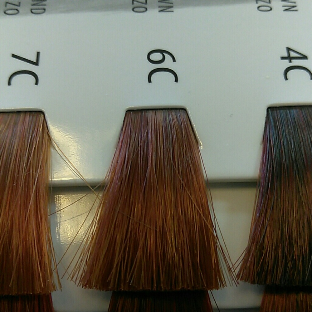 ☆ 6C Light Copper Brown Cream Color